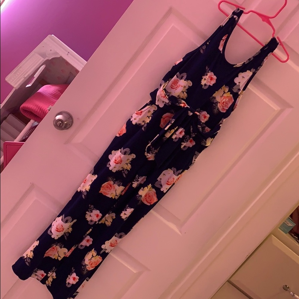 Girls Floral Romper